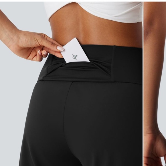 Halara Softlyzero™ Airy High Waisted Cool Touch Yoga Bermuda Shorts - Picture 3 of 12